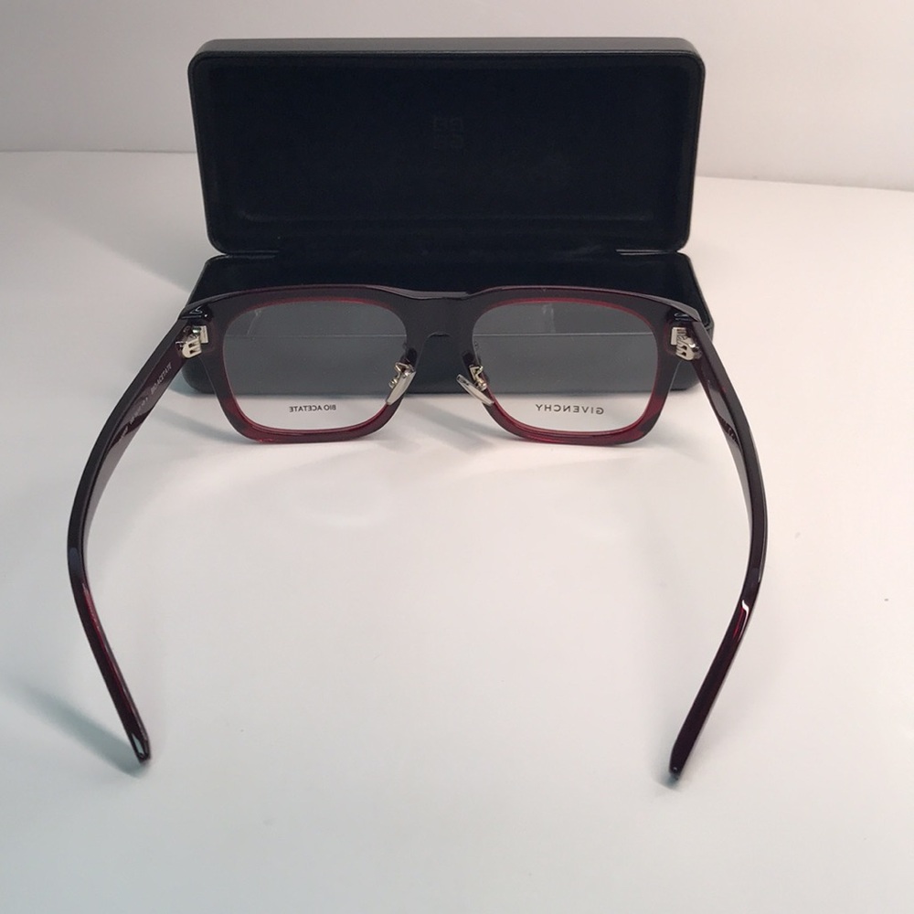 💯 - New Authentic Givenchy GV50053I 069 BORDEAUX 54/16/145 unisex Eyewear Fra… - Picture 8 of 15